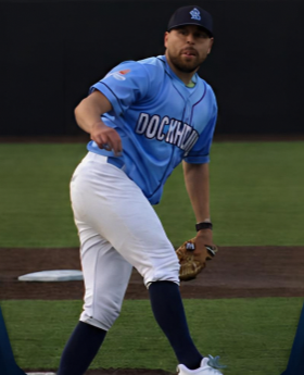 Conor Fisk pitching